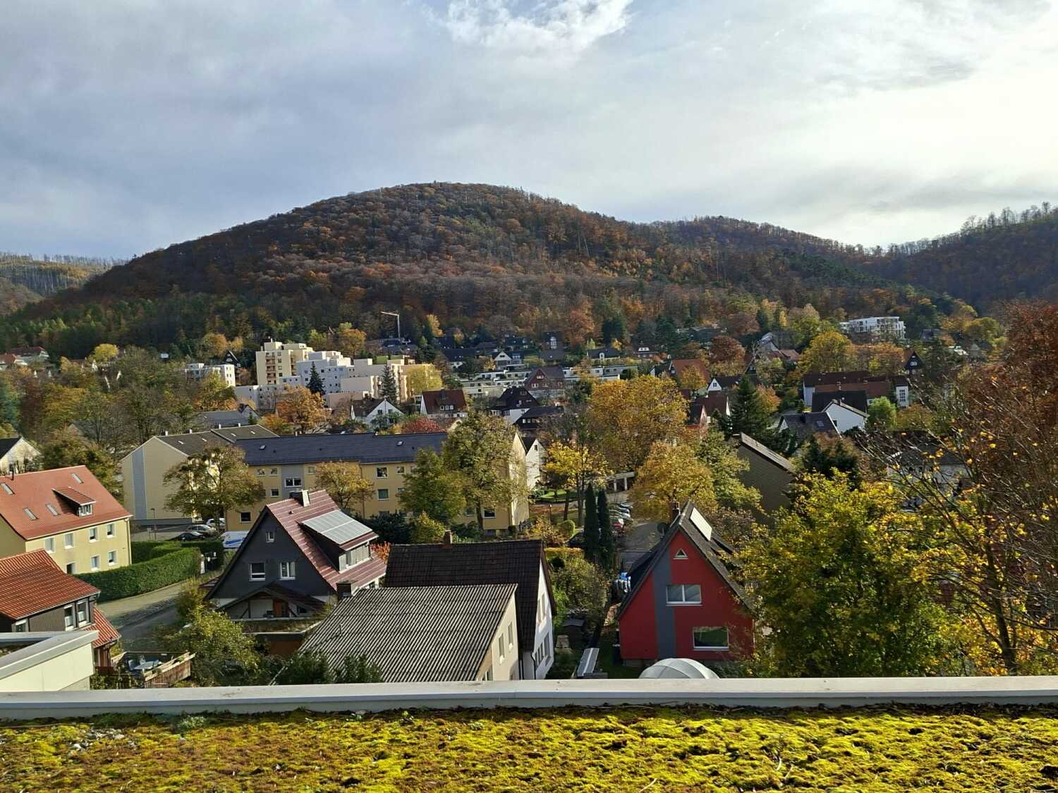 Dachterrasse Bergliebe 13 mit Bergblick in Bad Harzburg